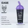 SNOWWOLF EASE 8000 Puffbars Puffbars Stylo Vape jetable Original Vapes Puff jetable 5% E-Cigarette 650 mAh Type-C Bobine de maille 15 Saveurs