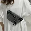 Sacs de taille Marque Fanny Pack diamant clouté sac de ceinture pour femmes sac de poitrine polyvalent sac de taille de luxe sacs à bandoulière design sac à main de mode 231101