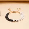 Charm Bracelets Fashion Colorful Rice Bead String Bracelet For Women Girl Boho Handmade Knitted Rope Adjustable Daily Jewelry Gi