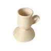 Ljushållare Ceramic Handhold Candlestick For Decoration Pography Home Jewelry Support 1