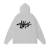 Designer Hoodie Heren en Dames Stussiness Gedrukt Hoge kwaliteit Bape Hoodie T-shirt Crewneck Jumper Dames Rits Hoodie Kleding Trui 3454 6331