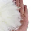 White Natural Chicken Feathers Crafts Jewelry Making Fly Tying Accessories 4-6" Rooster Saddle Plumes Wedding Decoration