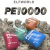 Original Elfworld PE 10000 puffs engångs cigaretter Vape penna 18 ml pod 500mAh uppladdningsbart batteri Kina autentiska grossist vapers desechables puff 10k