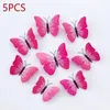 Hair Accessories 5PCS Princess 3D Simulation Cute Butterfly Girls Hairpins Children Lovely Headwear Hairgrip Clips
