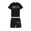 Męskie damskie Trapstar Tracksuit T Shirt Designer koszule dla mężczyzn graficzny nadruk Tree Designer TEE Summer Street Sports Ubrania