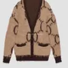 봄과 여름 여성의 새로운 겨울 자켓을위한 새로운 패션 새로운 패션 다목적 g mohair 니트 카디건 더블 야외 재킷 여자 스웨터 느슨한 탑