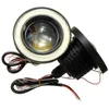 Новый 2PCS 3,5 дюйма 12 В CAR COB 1200LM 30 Вт светодиодная лампа DRL White Angel Eye Traving Bamp
