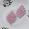 Hair Accessories 1500pcs/lot 50mm Exquisite Sew On Cloth Leaf Appliques For Wedding Dress Making Scrapebooking DIY Flower