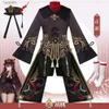 Costumi anime Genshin Impact Hutao Cosplay Come Uniform Anime Gioco Hu Tao Halloween Abbigliamento donnaL231101