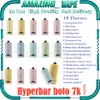 Original Hyperbar boto 7000 Puff Descartável Vape Pen Cigarros Eletrônicos 16ml Pod Mesh Bobina 18 Cores Brilhantes Dispositivo Recarregável Ajustável a Ar Puff 7000 Vape