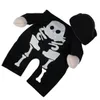 Odzież dla psów zimowe ubrania śmieszne szkielet kostiumów zwierzakowych Halloween Cosplay Coat Puppy Kurtka