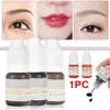 Inchiostri da tatuaggio a inchiostro da 8 ml Pigment Microblading Semi permanente facile da dipingere per eyeliner eyeliner lipliner body art trucco professionale