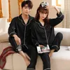 Women's Sleepwear Spring Autumn Casual Couple Women Men Houndstooth Jacquard Long Sleeve Shirt Pants Pajama Set Homewear Loungewear