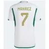 Miba 2022 23 Argélia Jogador Versão Mens Futebol Jerseys Mahrez Feghouli Slimani Bennacer Atal Home Away 3º Treinamento Desgaste Camisa de Futebol