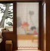 Curtain Natural Bamboo Bead Door for Living Room Bedroom Bathroom Fengshui Partition Divider Home Decor Tassel Hanging Curtains 231101