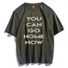 Magliette da uomo You Can Go Home Now Unisex Tri Blend 2023 Fashion Size Shirt Tops Tees