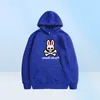 Fashion FalWinter Thick Fleece womens hoodie Male CasuaPsycho Bunny Hoodies Sweatshirts mens designer clothes sportswear Tops Jacket S-XXXL7135936