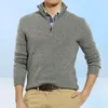 Męskie projektant Sweters Winter Sweter Men Oneck Casual Pullover Knit Scakers Zip Long Pullover Słynna marka Młodzież Autumn Grusten6931527