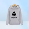 2021 Autumn Winter New Men039s Hoodie Men039s Casual Sweatshirt Marant Printed Hoodie Unisex Casual LongSleeved Pullover Y143976956791119