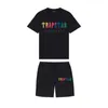 Herrkvinnor Trapstar Tracksuit T Shirt Designer Shirts For Men Graphic Print Kort ärm Tee Designer Summer Street Sports Clothes T Shirts O0pf#