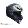 Capacetes de motocicleta de luxo AGV capacetes descobertos masculinos e femininos K1 S Limit 46 Sport Urban Touring E2206WN 56CH QOMK