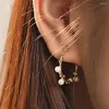Boucles d'oreilles WPB S925 en argent Sterling pour femmes, perles géométriques, bijoux Premium pour cadeaux de vacances, mariage pour filles