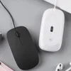 Möss Hot Selling Neutral Wire Mouse 2,4 GHz med USB-kabel ergonomisk ultratunn mus som är lämplig för PC-bärbar dator KONTORKONTOR MUS 1.2M 231101