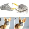 Dog Collars Breathing Muzzle 3pcs Breathable Protective Adjustable Pet Mouth Cover Anti-smog Guard For Small
