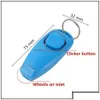 Dog Training Obedience Dog Training Obedience Pet Whistle e Clicker Puppy Stop Barking Aid Tool Portable Trainer Pro Homeindustry Dhupb