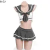 Ani Anime école étudiant plage marin maillot de bain Costumes été japonais fille maillot de bain bikini uniforme ensemble piscine fête Cosplay cosplay