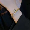 Bracelet 2023 Coréen Exquis Simple Serpent Bracelet Mode Élégant Dames Bijoux 231101