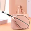 Utomhusväskor 2024 Tennis Bag Portable Shoulder Sports Fitness Badminton Women Racket Female Handbag Gym Pack Pack