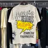 レトロなスケートボードティースタイリッシュな男性用のヴィンテージチャームTシャツ夏半袖Tシャツ23FW 11月1日