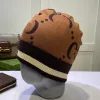 Hat Knitted Brand Designer Beanie gglies Cap Men's and Women's Fit Unisex 99% Cashmere Letter Leisure Skull Hat Outdoor Fashion High