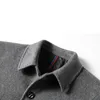 Men's Wool Blends Hommes cachemire laine mélanges Trench manteaux longues vestes d'hiver automne hiver manteaux mâle affaires décontracté Trench manteaux taille 4XL 231101