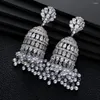 Boucles d'oreilles pendantes tendance en forme de lanterne pour femmes, bijoux de mariée de dubaï, cadeau de fête de mariage, E9800