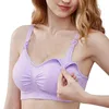 Yoga Outfit Women's Breast Feeding Bra Without Steel Ring Up Button Is Soft For Women To Gather Tight Sports Bras