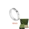 Ringas de carta de luxo para homens para homens ghost band ghost ring de alta qualidade casal unissex prata anéis ANELLO ANNEAUX