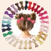 Hair Accessories Ncmama 30Pcs Solid Color Bows Clip For Baby Girls Mini Handmade Bowknot Pin Barrettes Child Headwear