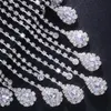 Choker Choker Diamante Strass Statement Halskette Hochzeit Braut Party Kristall Kragen Quaste Kette Damen Schmuck Accessoires