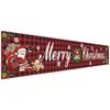 Weihnachtsdekorationen, 1 Stück, Frohe Weihnachten, Outdoor-Banner, ziehende Flagge, Weihnachtsdekoration für Zuhause, draußen, Wohnung, Hof, Garten, Party, Festival, Arrangement 231101