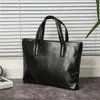 Briefcases Fashion Men's High Quality Pu Leather Leisure Handbags Lightweight Briefcase Business Computer Bags Thin File