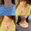 Chaînes Y2k Collier Style Bohème Perle De Rocaille À La Main D'été Boho Jewlery Cadeau Réglable Coloré Accessoires Pour Femmes Filles Beauté