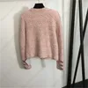 Giacca autunno inverno Donna Designer Cardigan Maglione Testa di leone Bottone Girocollo Manica lunga Giacca maglione lavorato a maglia Abbigliamento da donna