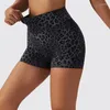 Active Shorts Women's High Waist Gym Push Up Sport Leopard Print Workout Fitness Yoga Scrunch BuSport Leggings