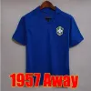 PELE retro #10 voetbalshirts 1957 1970 Camiseta de futbol PAQUETA BRAZILS SANTOS voetbalshirt brasil 22 23 maillots voetbal mannen vrouwen kinderen SETS