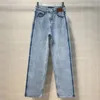 Designer Dames Jeans Shorts Broek Terug Letter Gedrukte Broek Mode Hiphop Denim Korte Lente Zomer Lange Broek