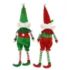 Party Decoration Party Decoration 1Pcs Christmas Plush Legs Elf Doll Ornaments Years Home Gifts Xmas Tree Boy Girl Toy Drop Delivery D Dhjj8