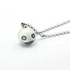 Pendanthalsband Nier Automata Halsband Alloy Ball Robot 2B Emil No2 Type B Friendship Accessories for Women Men smycken