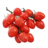 Party Decoration Pography Props Artificial Tomato Home Decor Cherry Tomatoes Raspberry Stems Fruit Frukit